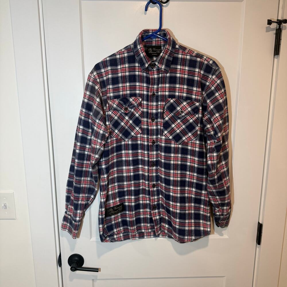 Vermont Flannel Company Tartan Plaid Cotton Flannel. Made in USA. Casual Outdoor